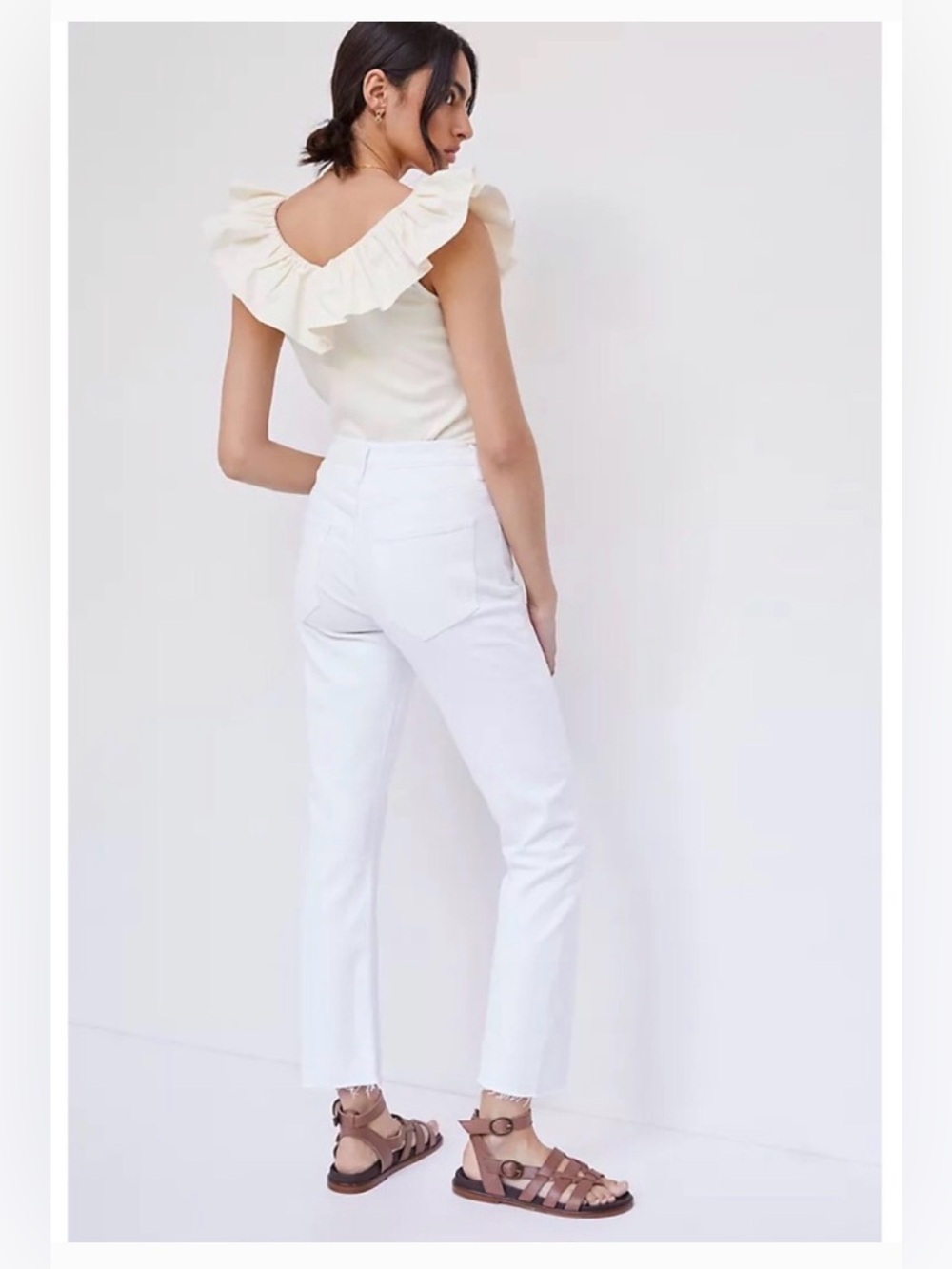 AGOLDE Riley High Rise Straight Jeans in Blurred - Picture 8 of 15